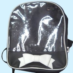 Cute bow backpack purse